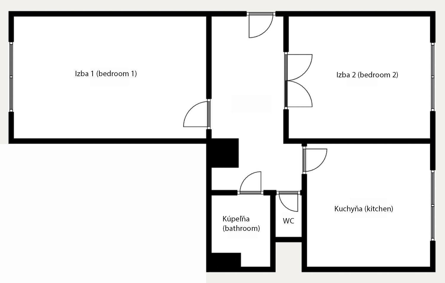 Apartment Anna Bratislava Luaran gambar